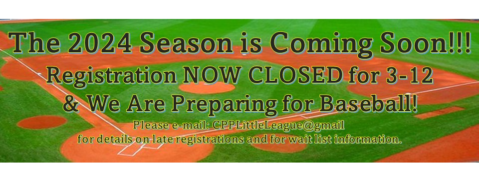 2024 Registration Now Closed!!